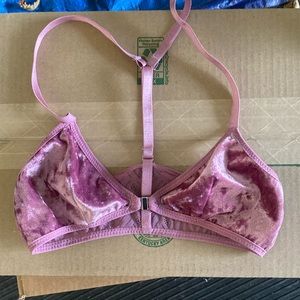 Ijak purple bralette Velvet purple size small